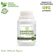 Load image into Gallery viewer, 100% Natural Pure Sambong Capsules - Organic Non - GMO 100&#39;s - KEDEX HERBAL